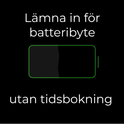 Snabbt och smidigt batteribyte för MacBook i Stockholm